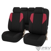 Чехлы  PSV (GTL) ELEMENT PRO, красн., (2 молнии)