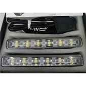 Дневные ходовые огни LED 6 (Б-30, б-008А), 12/24V,  в коробке 2шт.