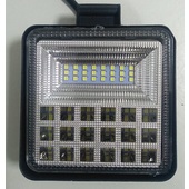 Дневные ходовые огни LED 16  квадратные со стробоскопом 126w/6000К  1шт.