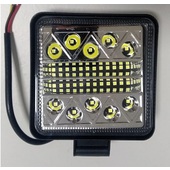 Дневные ходовые огни LED метал. корп., большие квадратные 1шт