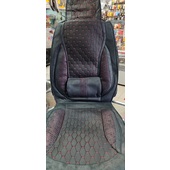 Накидки MAXIMAL LUX N-02 2 FRONT дутые (мокрая кожа, чер/красная строчка), с закрытыми боками и спинкой