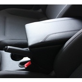 Подлокотник "Автоблюз" Volkswagen JETTA с 2010г, Mitsubishi CARISMA  (черный перфорация)
