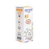 Лампа  МТF  Н3 12V 55w  Standard +30% [увеличенный срок службы]