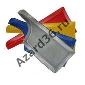 Коврик на панель Новая Газель желтый (резиновый)