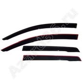 Дефлекторы  накладные "CARMASTER" NISSAN TEANA  2003-2008г., седан  4дв.