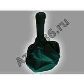 Ручка КПП ВАЗ 2110-12 шов с рамкой черная перфор.