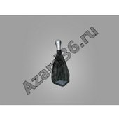 Ручка КПП ВАЗ 2101-07 кожа-шов серебро