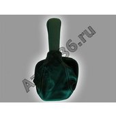 Ручка КПП ВАЗ 2110-12 шов с рамкой серая перфор.