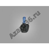 Ручка КПП ВАЗ 2110-12 шов с рамкой синяя
