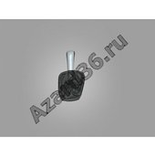 Ручка КПП ВАЗ 2110-12 шов с рамкой серебро