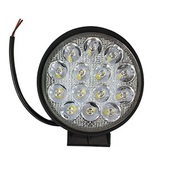 Дневные ходовые огни C2R LED 14  круглые, метал. корп., 1шт.