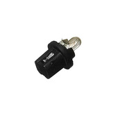 Автолампа W1,2W 12V (W2*4.6d) OSRAM с патроном (чёрным) <2721MF> (4417)
