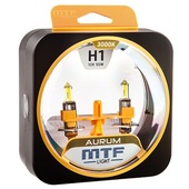 Лампа  МТF  Н1 12V 55w  Aurum 3000К  (2 шт.)