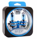 Лампа  МТF  Н4 12V 55w Vanadium 5000К (2 шт.)