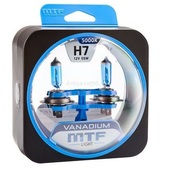 Лампа  МТF  Н7 12V 55w Vanadium 5000К (2 шт.)
