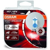 Автолампа H7 12V 55W (PX26d) OSRAM Night Breaker Laser +130% (2шт.)
