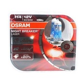 Автолампа H4 12V 60/55W (P43t) OSRAM Night Breaker Lazer +130% (к-кт 2шт.)
