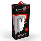 Зарядное устройство сетевое WALKER для Type-C, 2А