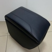 Подлокотник "Автоблюз" SKODA OKTAVIA A5  (черный перфорация)