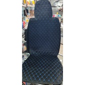 Накидки MAXIMAL LUX N-09 Ромб п/к (велюр, черн./синяя строчка), с закрытыми боками и спинкой