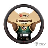 Оплетка  PSV  Fiber ORNAMENT M черн.- красная отстрочка