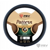Оплетка  PSV  Fiber PATTERN M черн.- синяя отстрочка