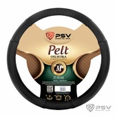 Оплетка   PSV POINT/PELT кожаная, M черн.